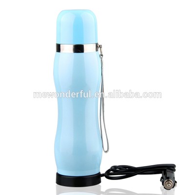 Auto Travel Mug 12V Cigarette Lighter Cup Holder Car Coffee Cup With Car Charger