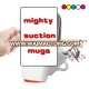 hot sale upgraded non-spill mighty suction mug double wall vacuum mug